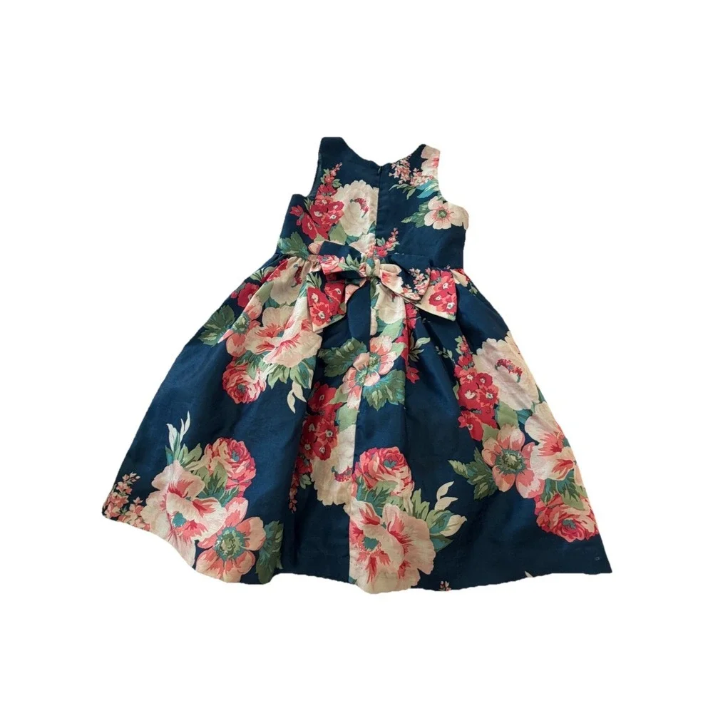 Gymboree Girl's Multicolor Floral Dress Size 5